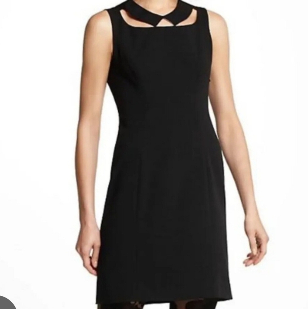 Anthropologie- Postmark Blackb career Work Siren Shift Dress 2
